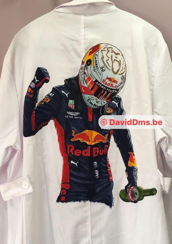 Tablier r&eacute;tho de la Saint Nicolas - Max Verstappen
