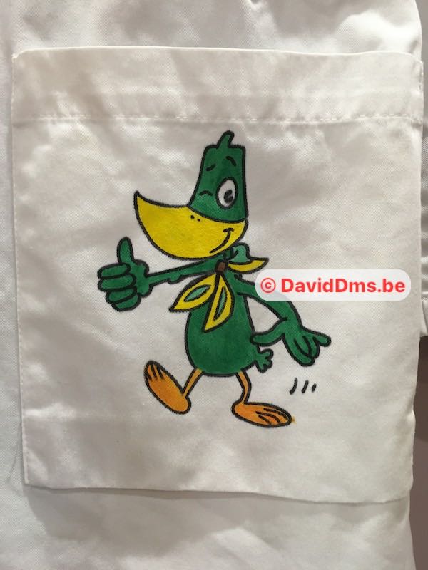 Tablier r&eacute;tho de la Saint Nicolas - Logo Patro