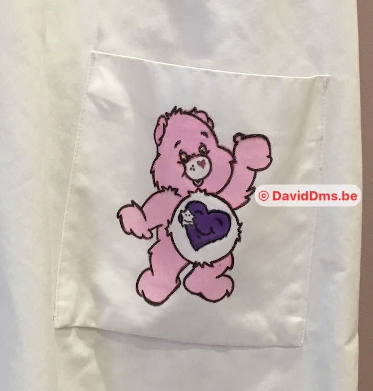 Tablier r&eacute;tho de la Saint Nicolas - Poche - Bisounours