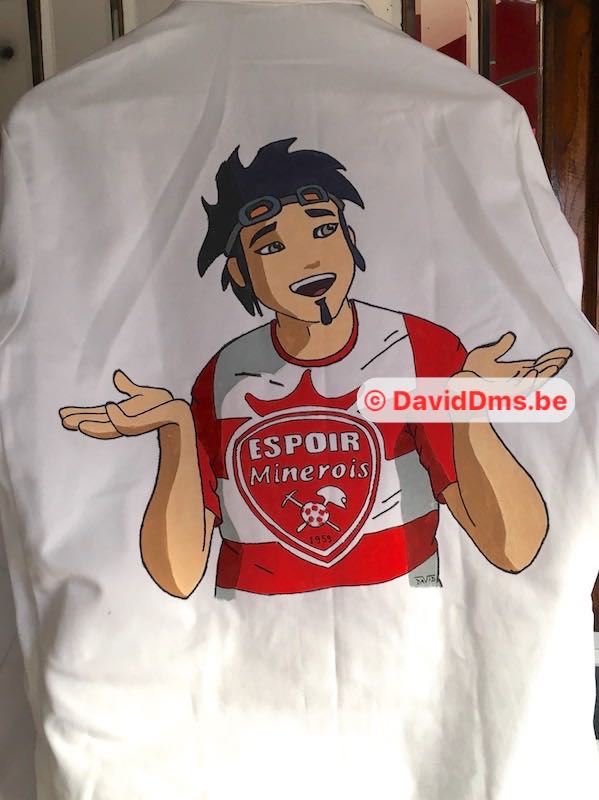 Tablier r&eacute;tho de la Saint Nicolas - Ahito Galactik football